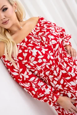 Włoski Sukienka maxi VERMI Wzór 26