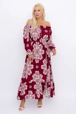 Włoski Sukienka maxi VERMI Wzór 41