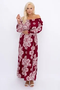 Włoski Sukienka maxi VERMI Wzór 41