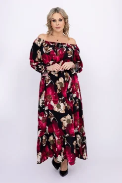 Włoski Sukienka maxi VERMI Wzór 7