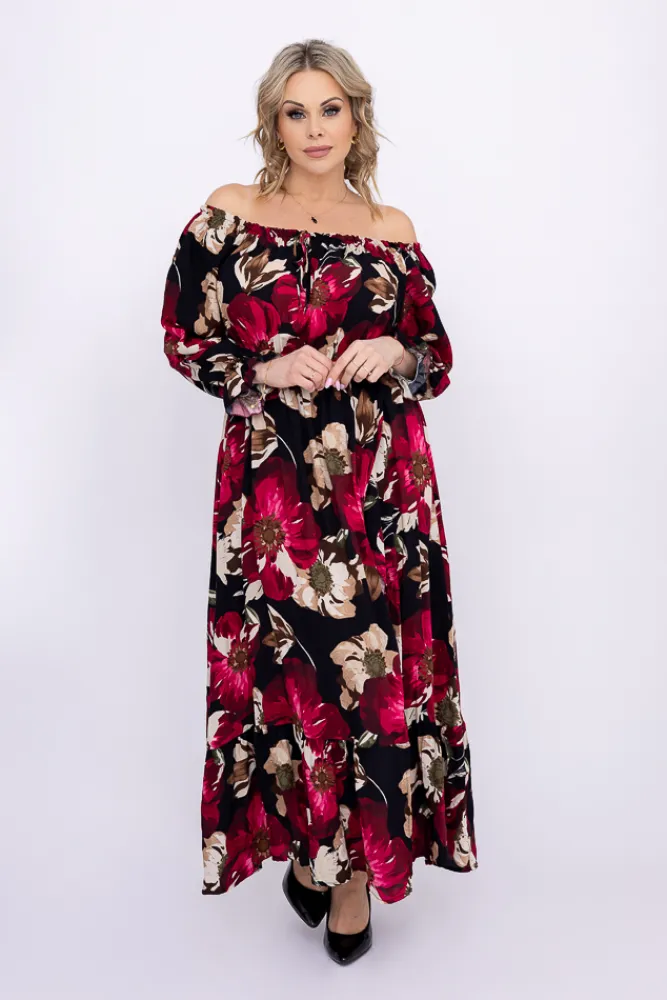 Włoski Sukienka maxi VERMI Wzór 7