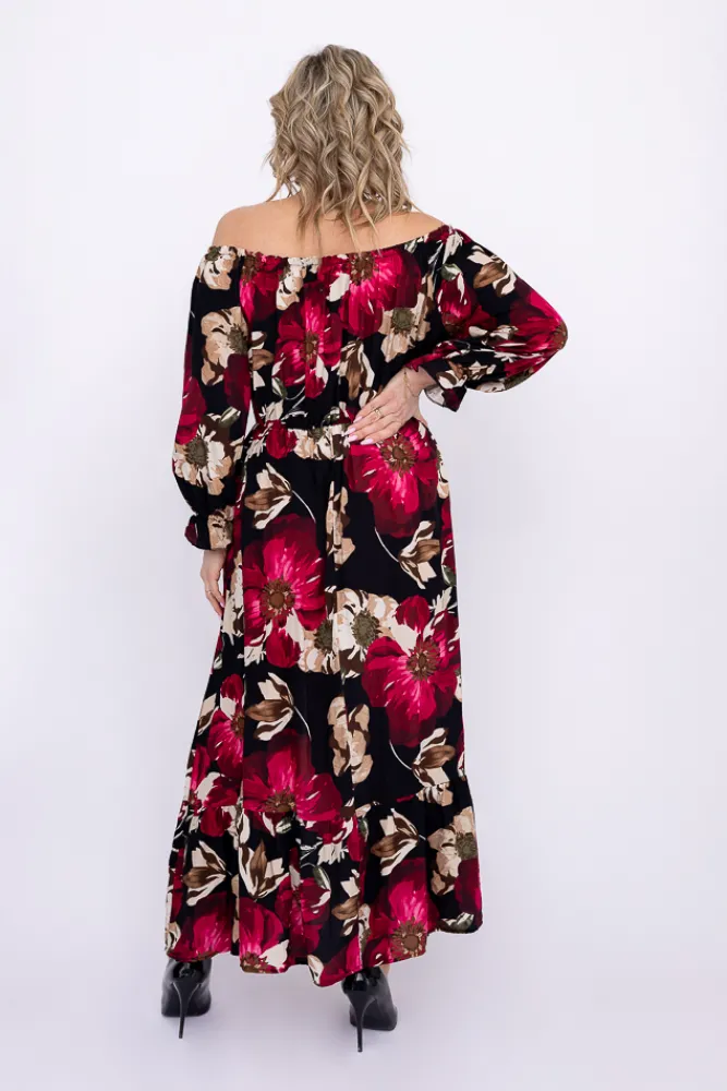 Włoski Sukienka maxi VERMI Wzór 7