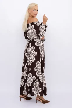 Włoski Sukienka maxi VERMI Wzór 35