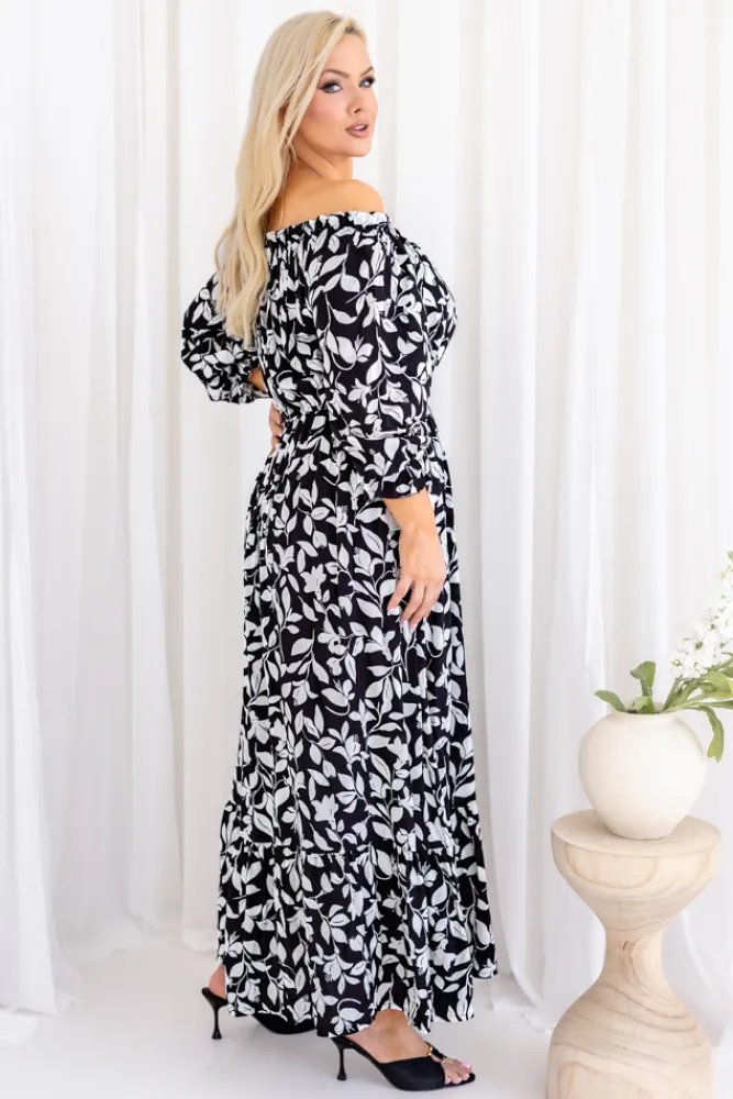 Włoski Sukienka maxi VERMI Wzór 27