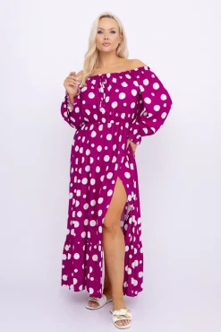 Włoski Sukienka maxi VERMI Wzór 17