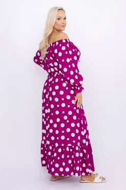 Włoski Sukienka maxi VERMI Wzór 17