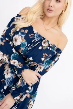 Włoski Sukienka maxi VERMI Wzór 44