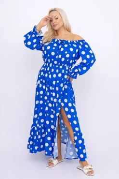 Włoski Sukienka maxi VERMI Wzór 16