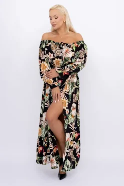 Włoski Sukienka maxi VERMI Wzór 33