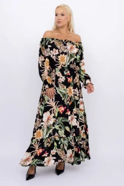 Włoski Sukienka maxi VERMI Wzór 33