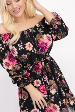 Włoski Sukienka maxi VERMI Wzór 48