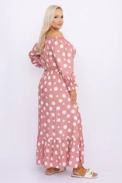Włoski Sukienka maxi VERMI Wzór 14