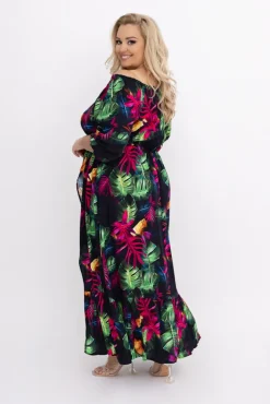Włoski Sukienka maxi VERMI Wzór 49
