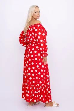 Włoski Sukienka maxi VERMI Wzór 18