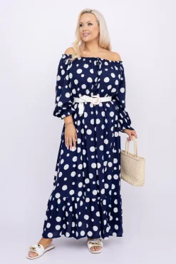 Włoski Sukienka maxi VERMI Wzór 13