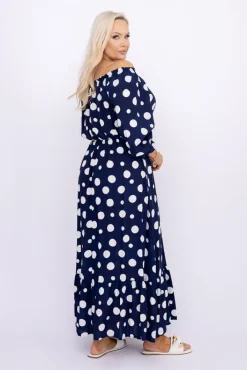 Włoski Sukienka maxi VERMI Wzór 13