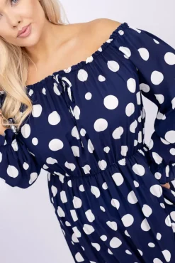 Włoski Sukienka maxi VERMI Wzór 13