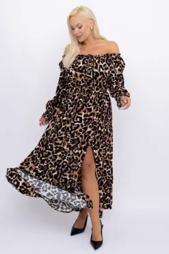 Włoski Sukienka maxi VERMI Wzór 34