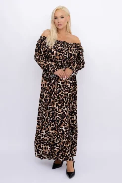 Włoski Sukienka maxi VERMI Wzór 34
