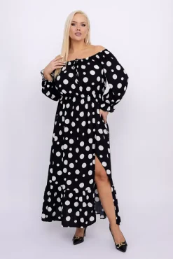 Włoski Sukienka maxi VERMI Wzór 12