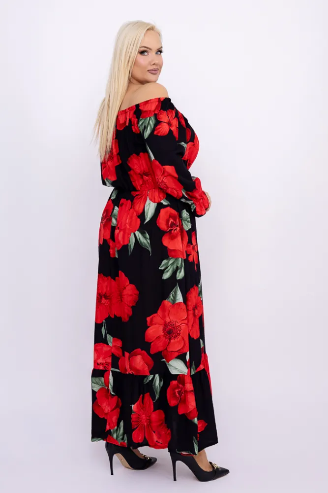 Włoski Sukienka maxi VERMI Wzór 9