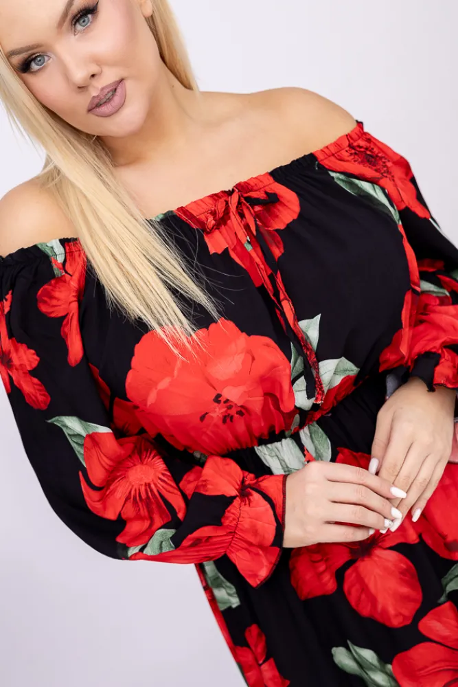 Włoski Sukienka maxi VERMI Wzór 9