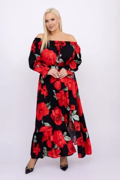 Włoski Sukienka maxi VERMI Wzór 9