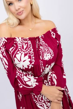 Włoski Sukienka maxi VERMI Wzór 42