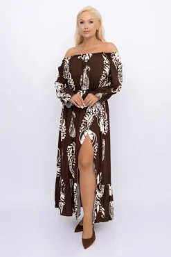 Włoski Sukienka maxi VERMI Wzór 36