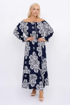 Włoski Sukienka maxi VERMI Wzór 40
