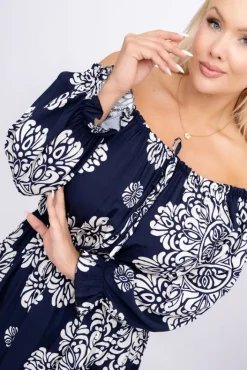 Włoski Sukienka maxi VERMI Wzór 40