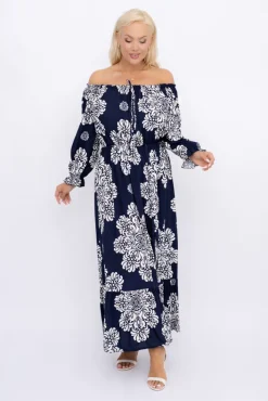 Włoski Sukienka maxi VERMI Wzór 40