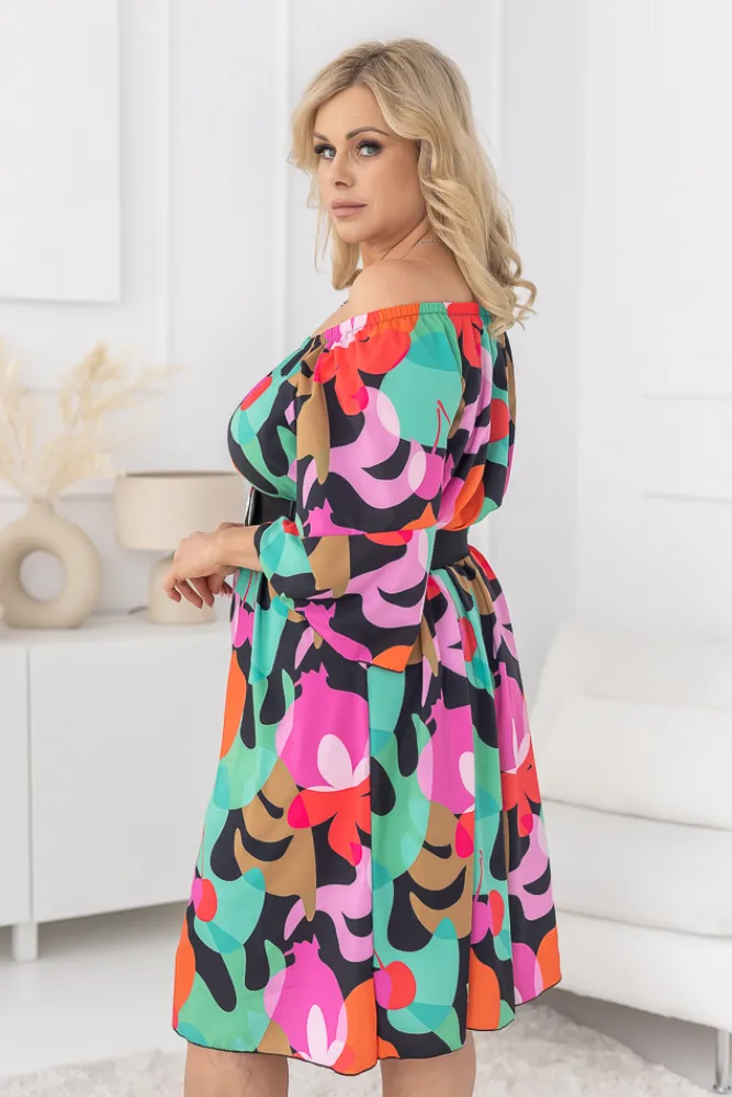 Polski Sukienka MINERI Wzór 5