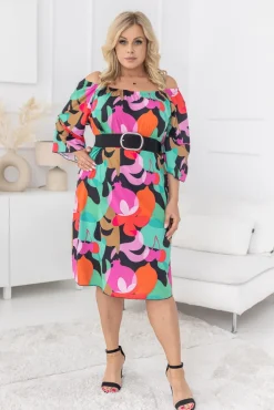 Polski Sukienka MINERI Wzór 5