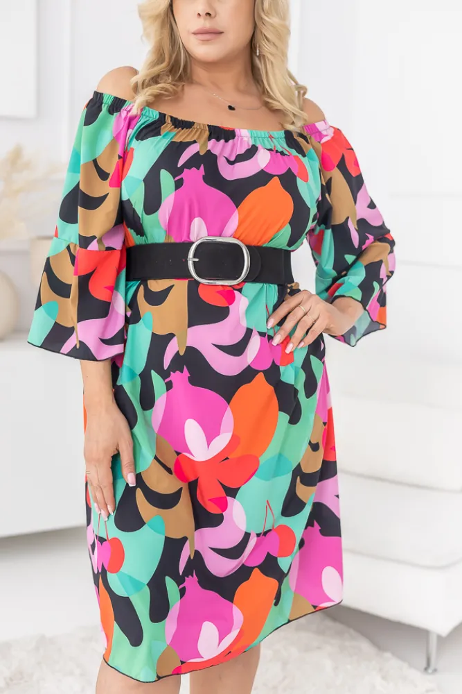 Polski Sukienka MINERI Wzór 5