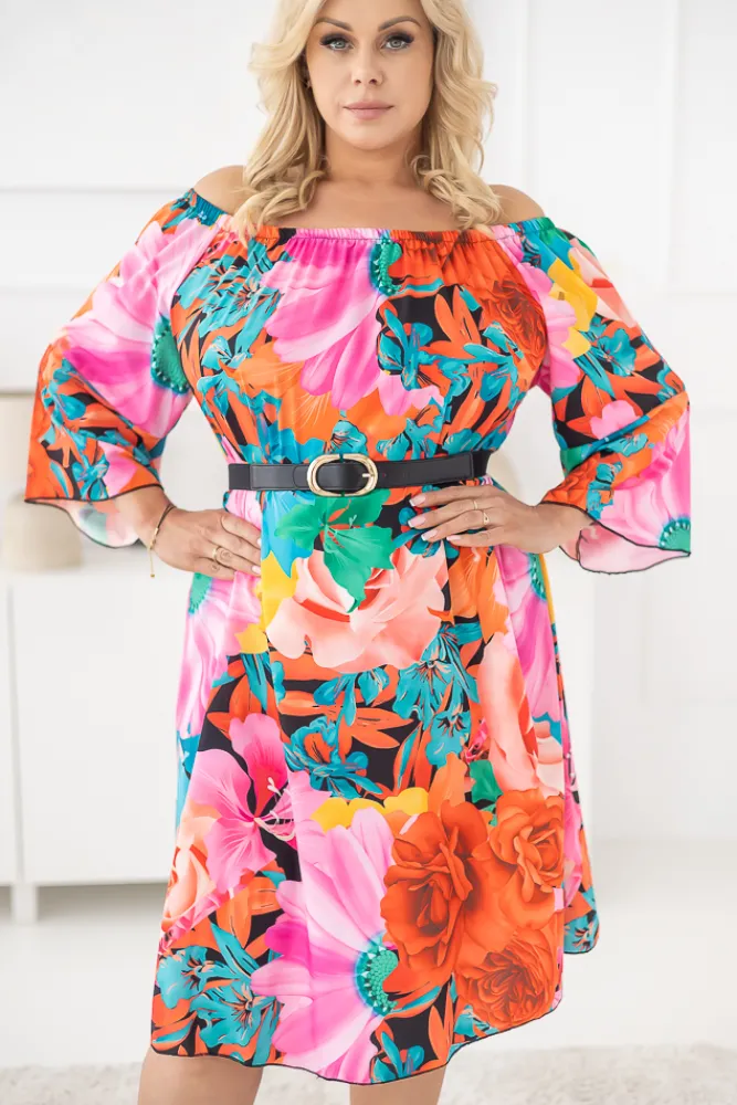 Polski Sukienka MINERI Wzór 6