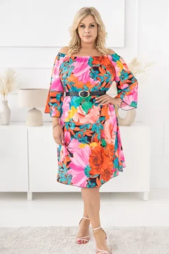 Polski Sukienka MINERI Wzór 6