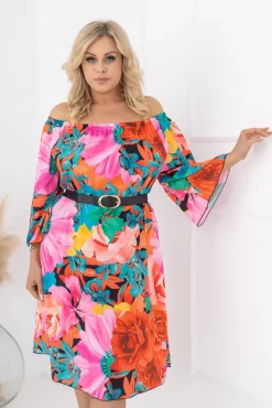 Polski Sukienka MINERI Wzór 6