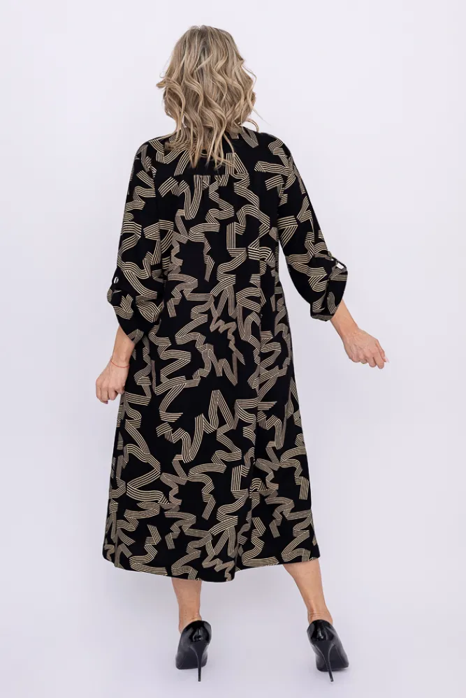 Polski Sukienka RESTI Wzór 1