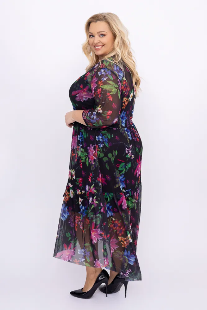 Polski Sukienka siateczkowa AMY Wzór 14