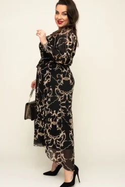 Polski Sukienka siateczkowa AMY Wzór 3