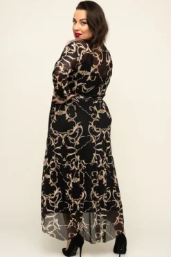 Polski Sukienka siateczkowa AMY Wzór 3