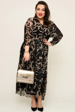 Polski Sukienka siateczkowa AMY Wzór 3