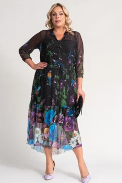 Polski Sukienka siateczkowa AMY Wzór 10