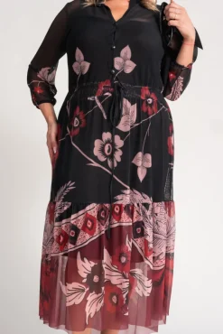 Polski Sukienka siateczkowa AMY Wzór 11