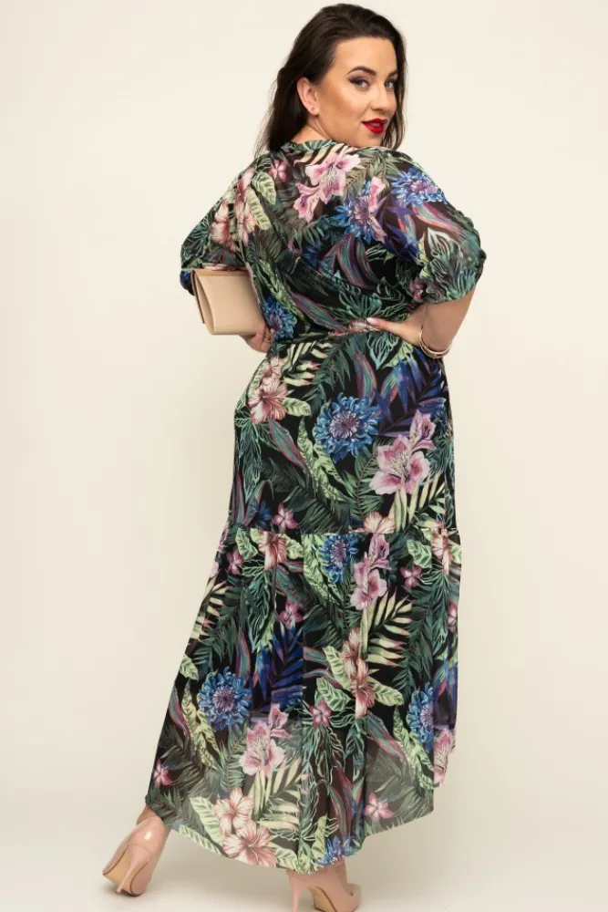 Polski Sukienka siateczkowa AMY Wzór 1