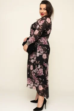 Polski Sukienka siateczkowa AMY Wzór 2