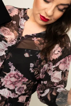 Polski Sukienka siateczkowa AMY Wzór 2