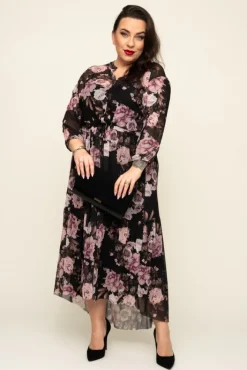 Polski Sukienka siateczkowa AMY Wzór 2