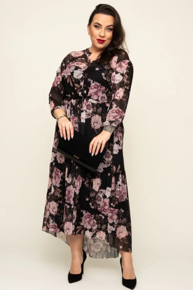 Polski Sukienka siateczkowa AMY Wzór 2